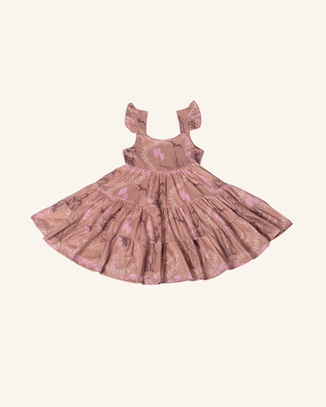 Brown Queen Hau'oli Dress
