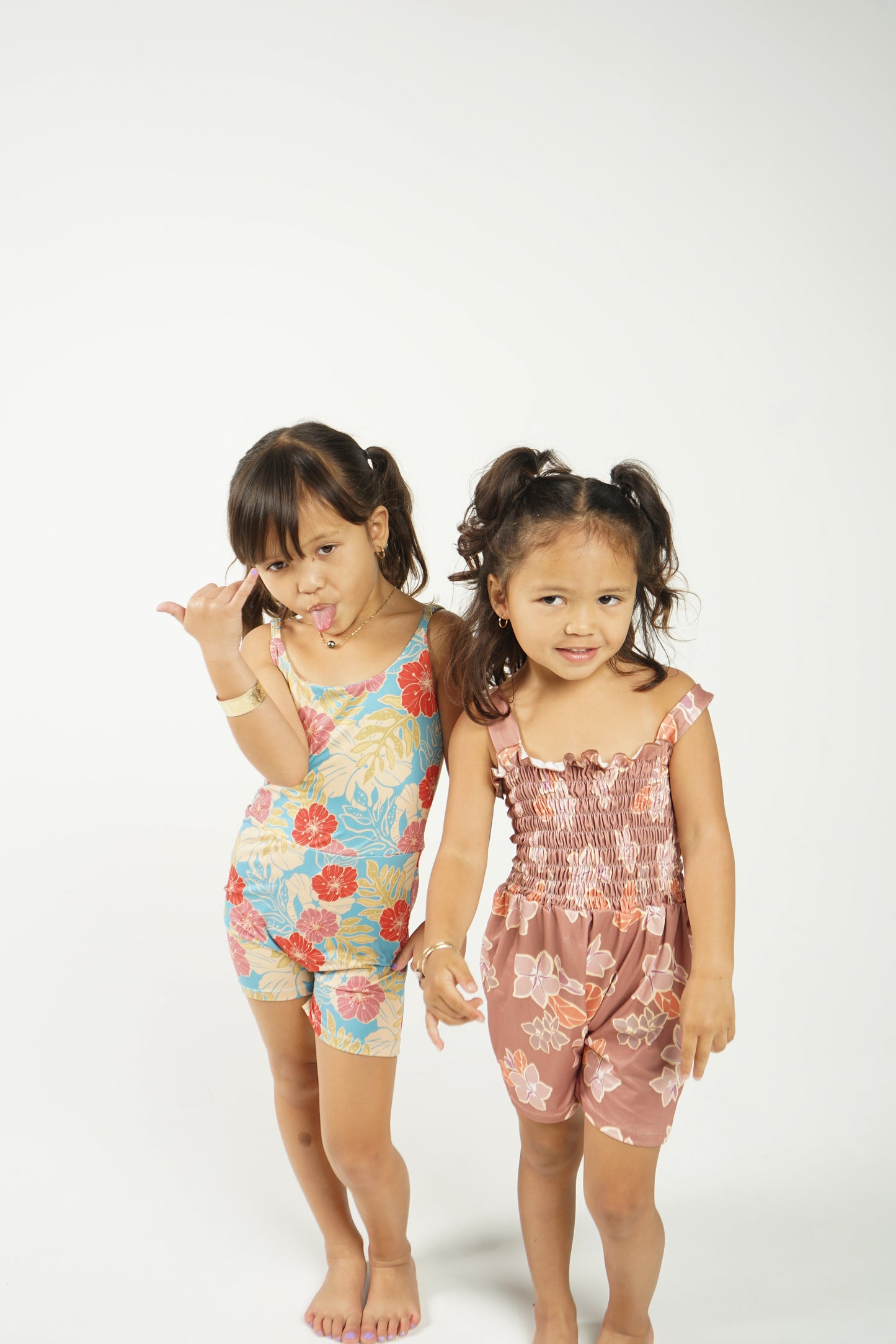 Brown Pua Melia Lahela Romper