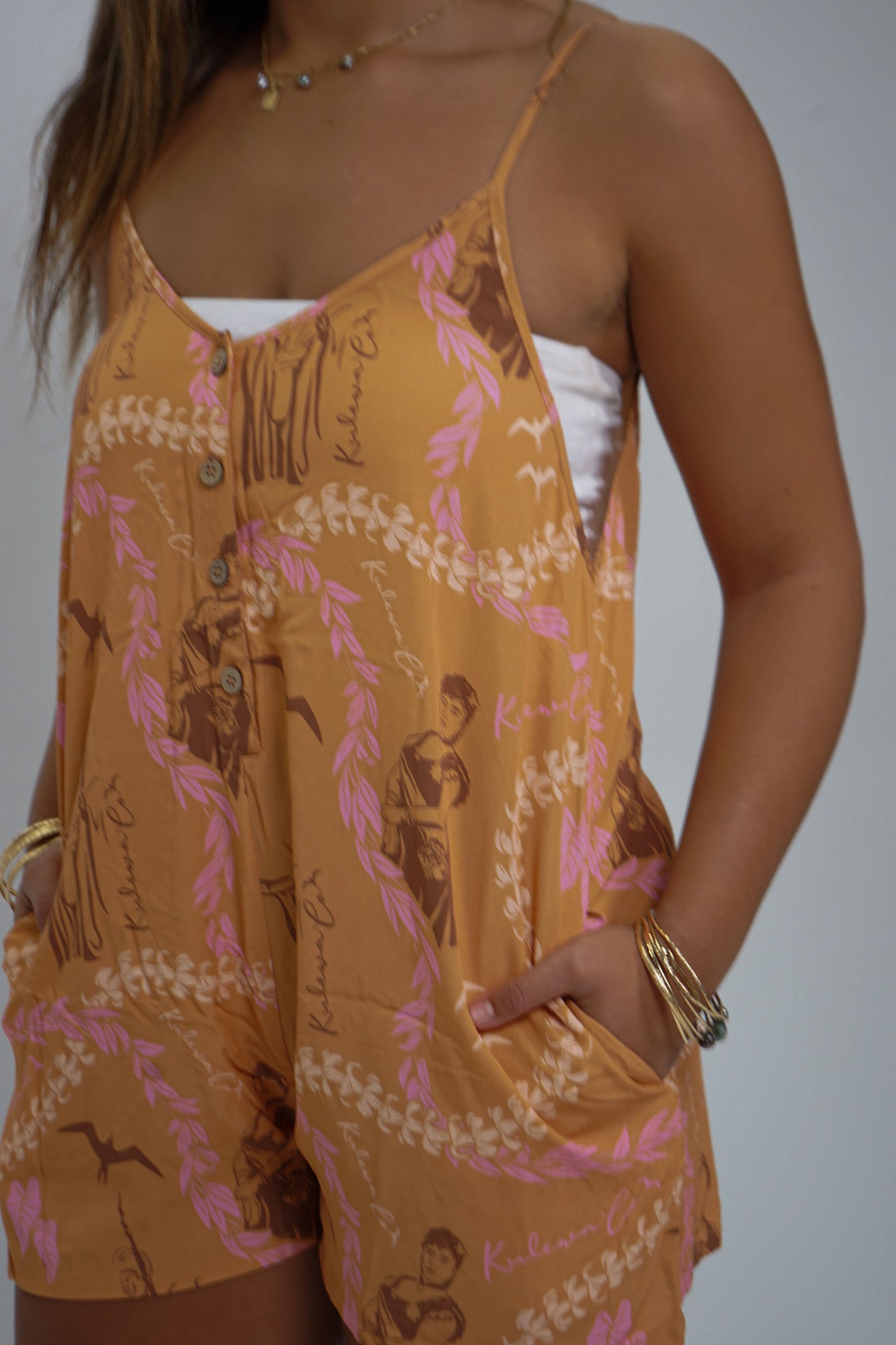 Brown Queen LEILANI Romper