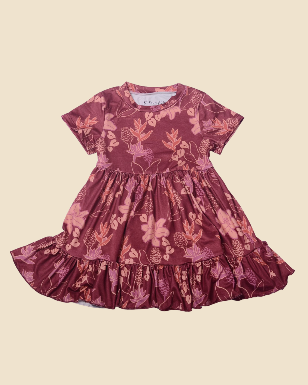 Mauve Awapuhi T-Dress