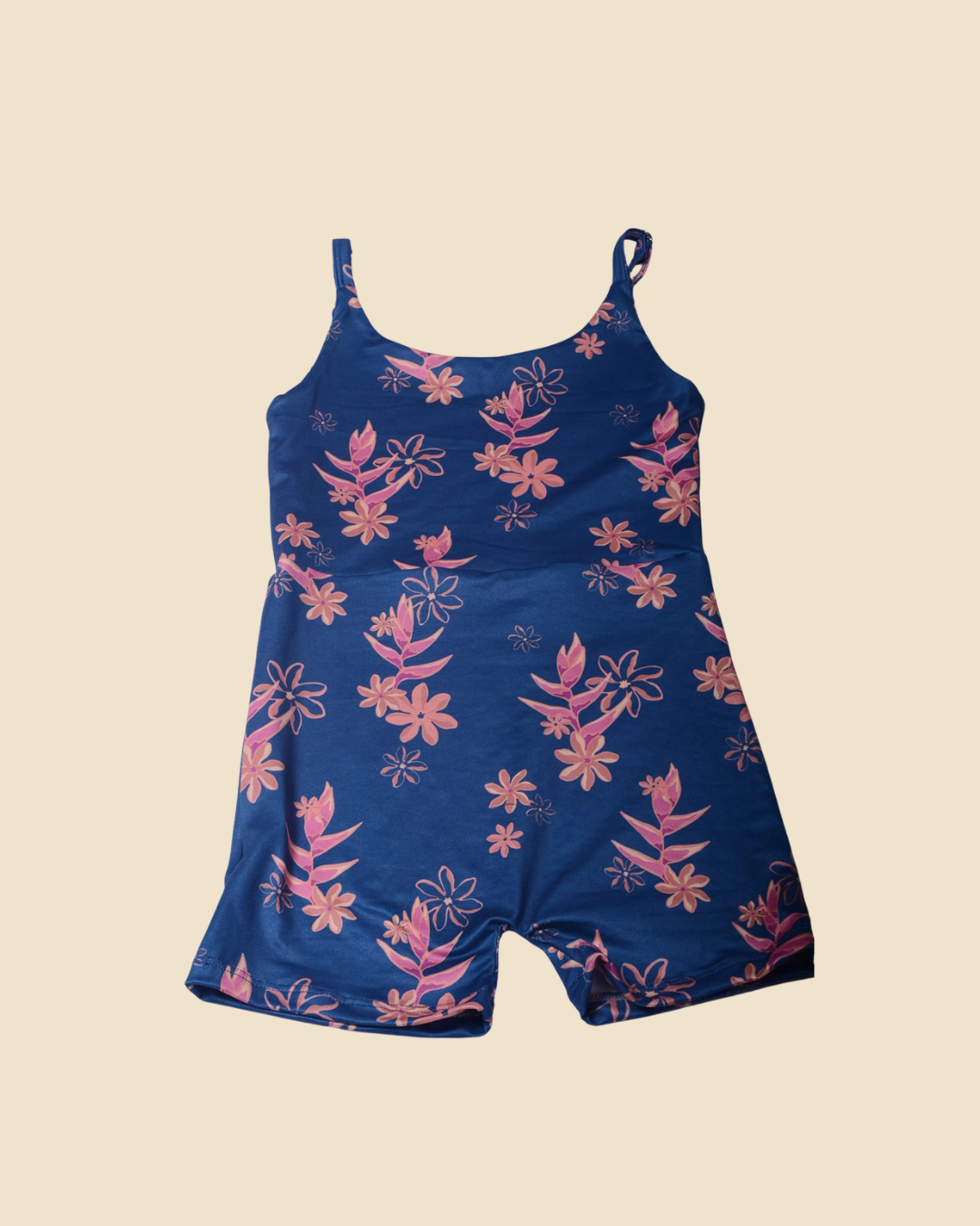 Blue Heleconia Luisa Playsuit