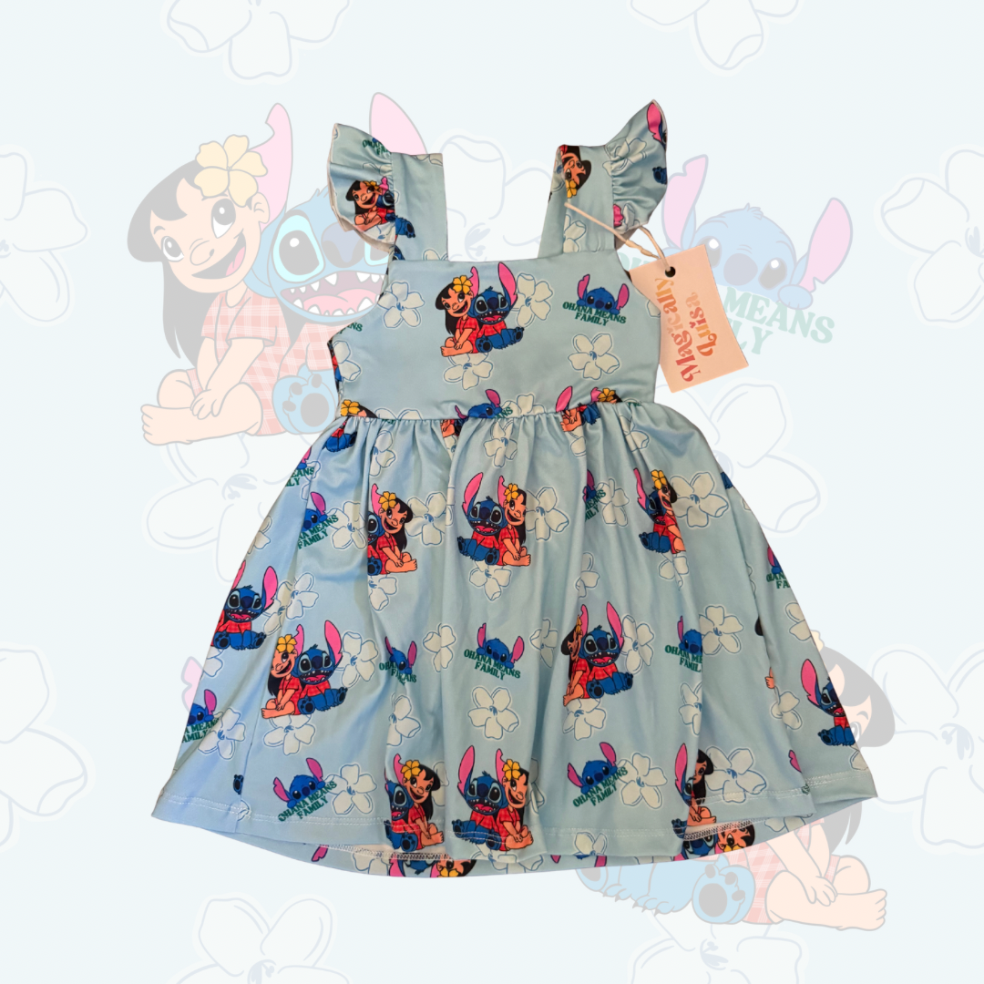 Ohana + Puakenikeni Hau’oli Dress