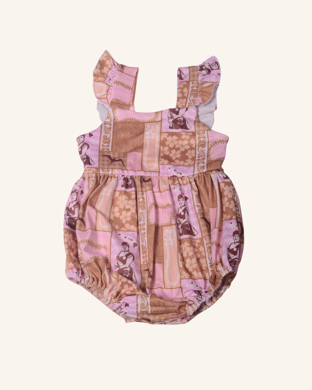 Queen Patchwork Hau'oli Romper