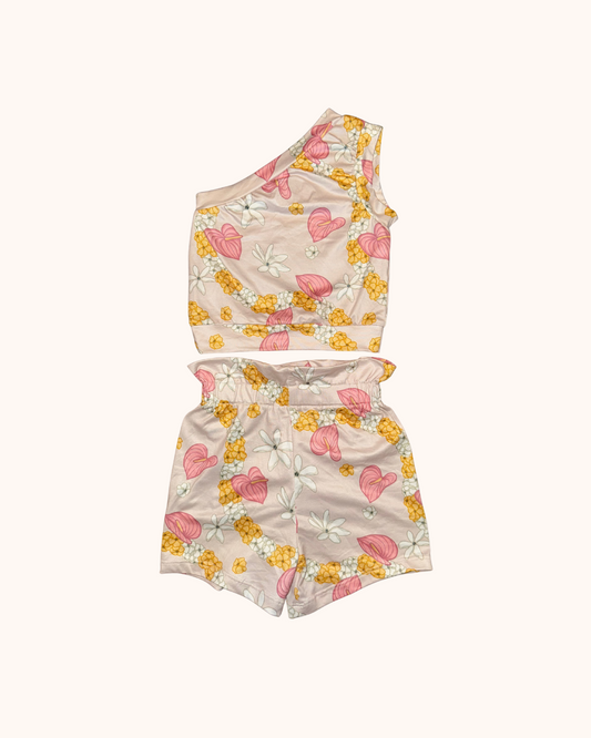 OG Puakenikeni One Shoulder Set