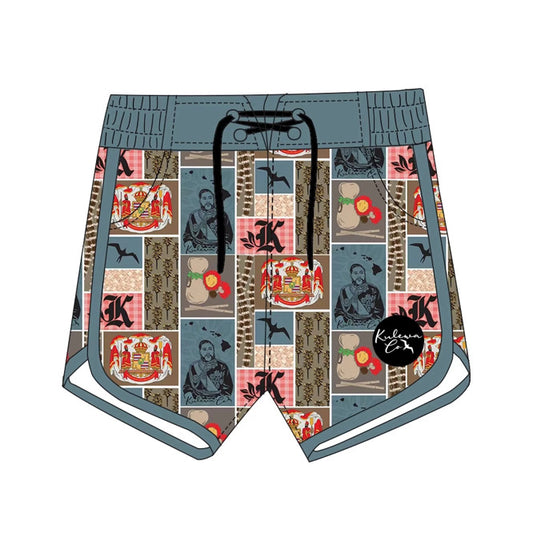 PREORDER: Blue Kalakaua Boys Swim