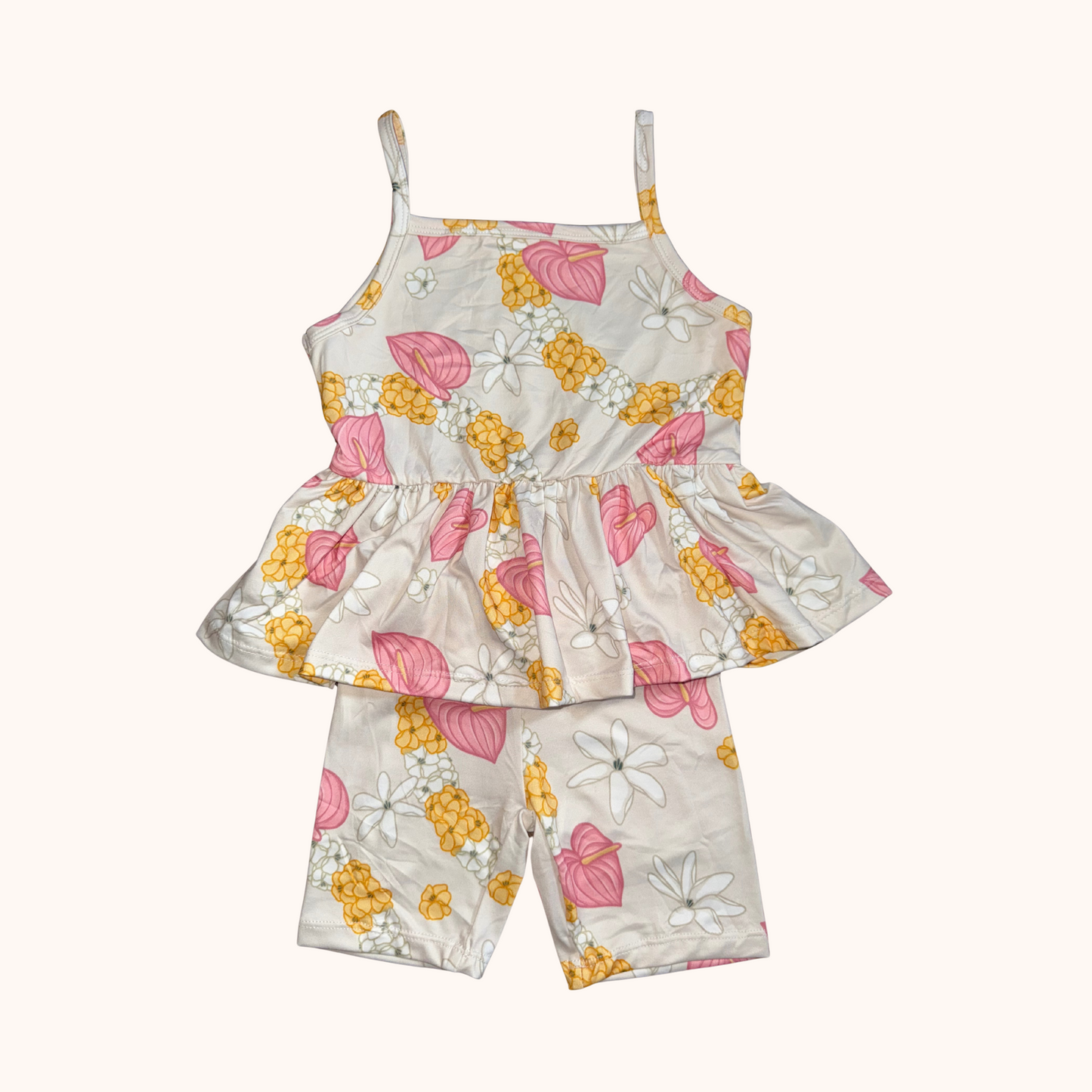 OG Puakenikeni Peplum Tank Set