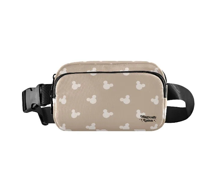 Beige Mouse Fanny Pack