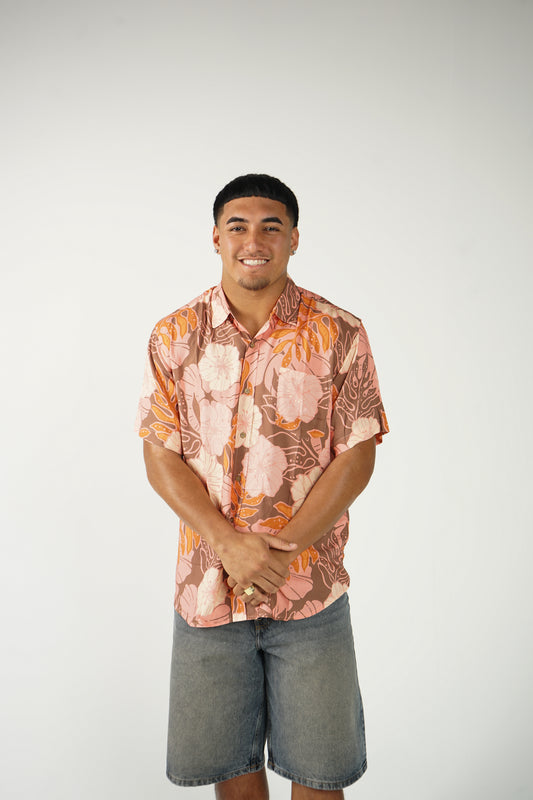 Kulolo Mens Aloha Shirt
