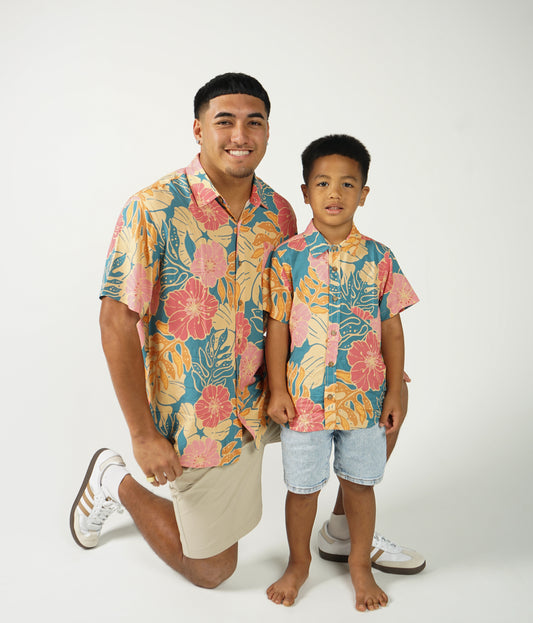 Ko'oloa'ula Boys Aloha Shirt