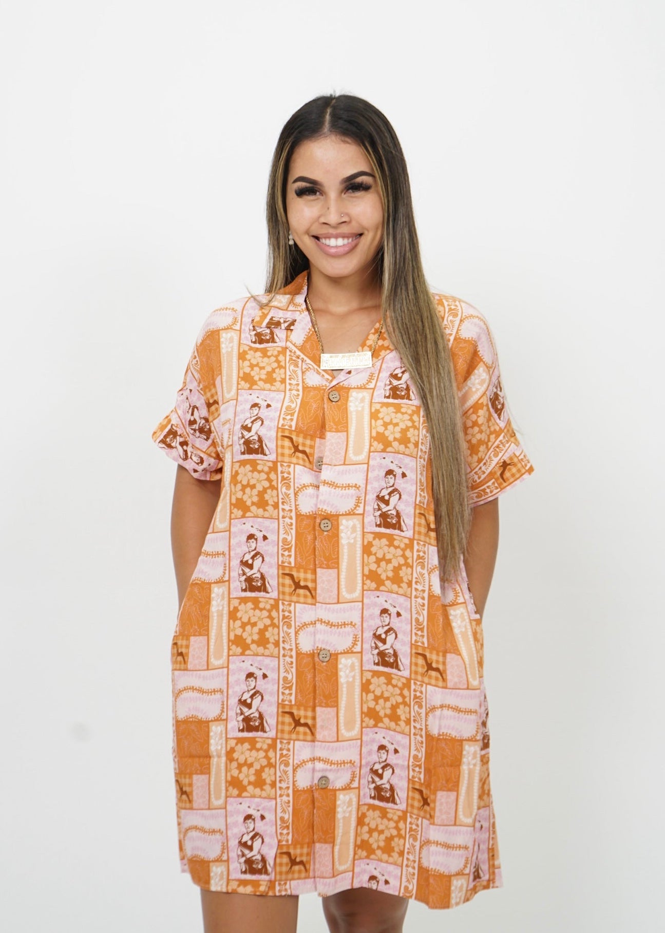 Queen Patchwork TShirt Dress