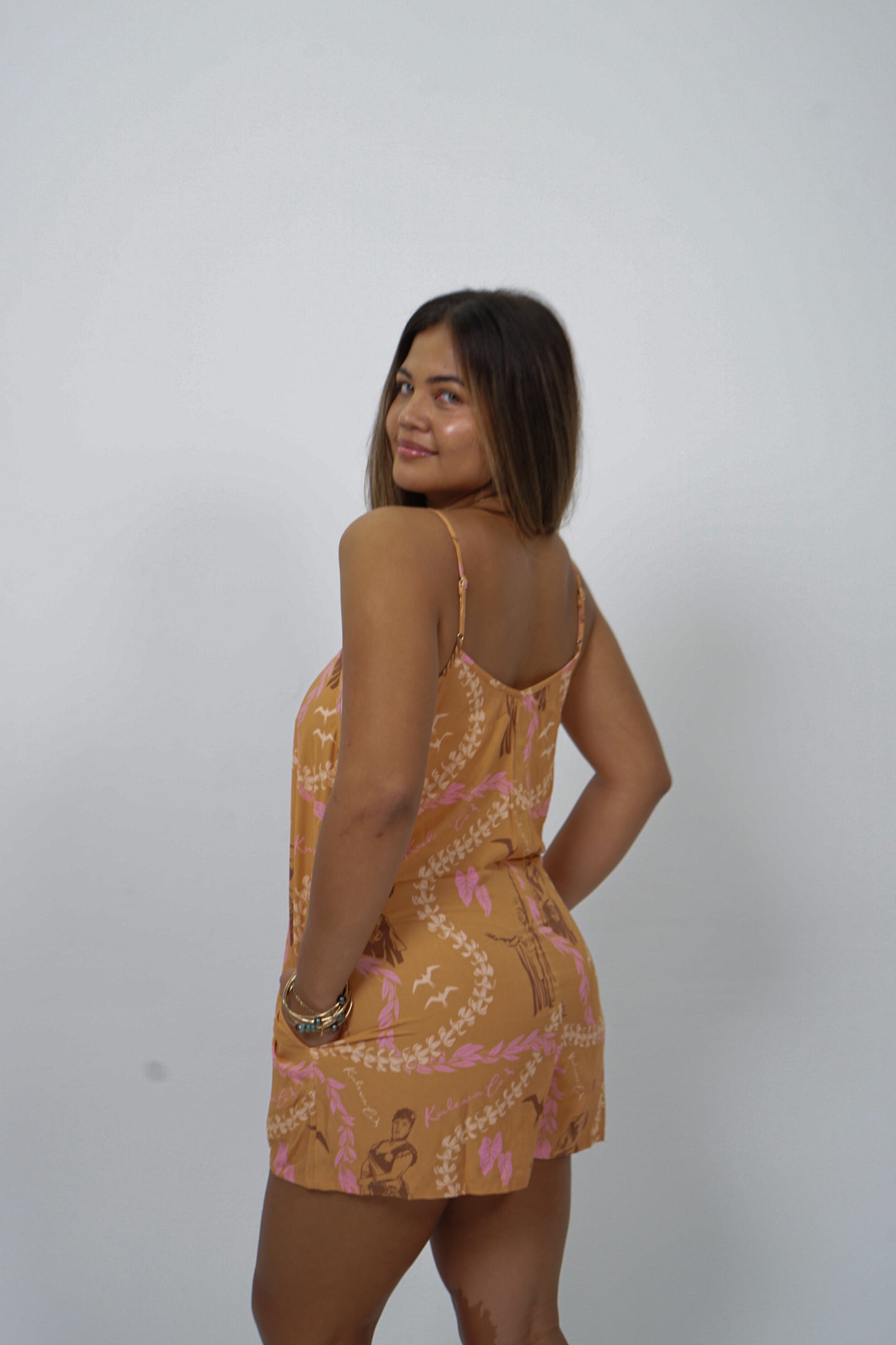 Brown Queen LEILANI Romper