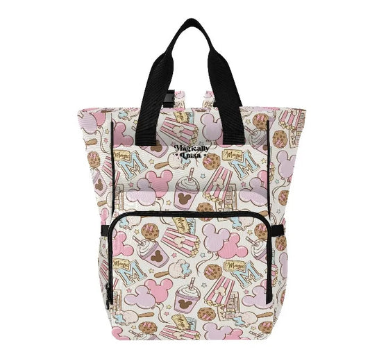 Colored Magical Treats Diaper Bag