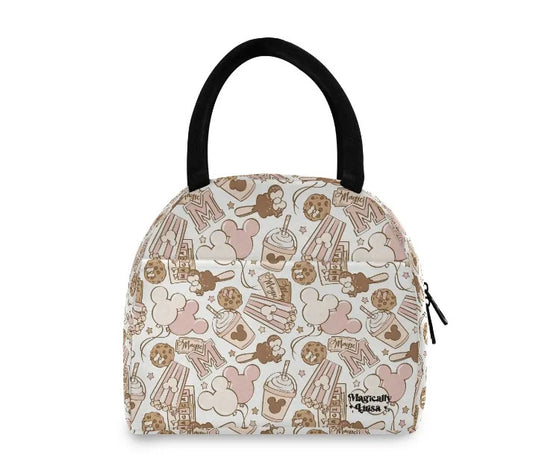 Neutral Magical Treats Lunch Bag