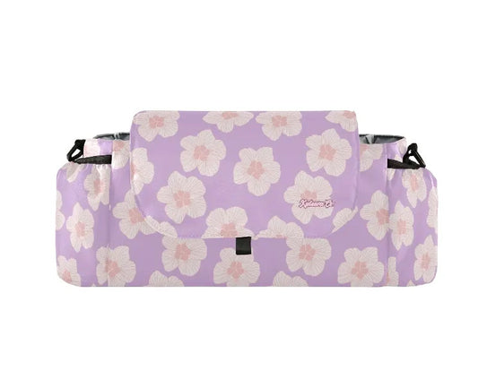 Lavender Hau Flower Stroller Caddy