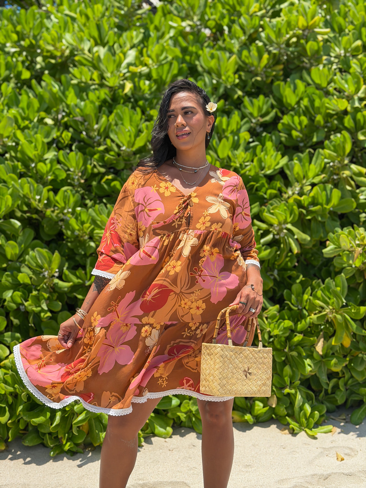 NALEI - LILIKOI DRESS