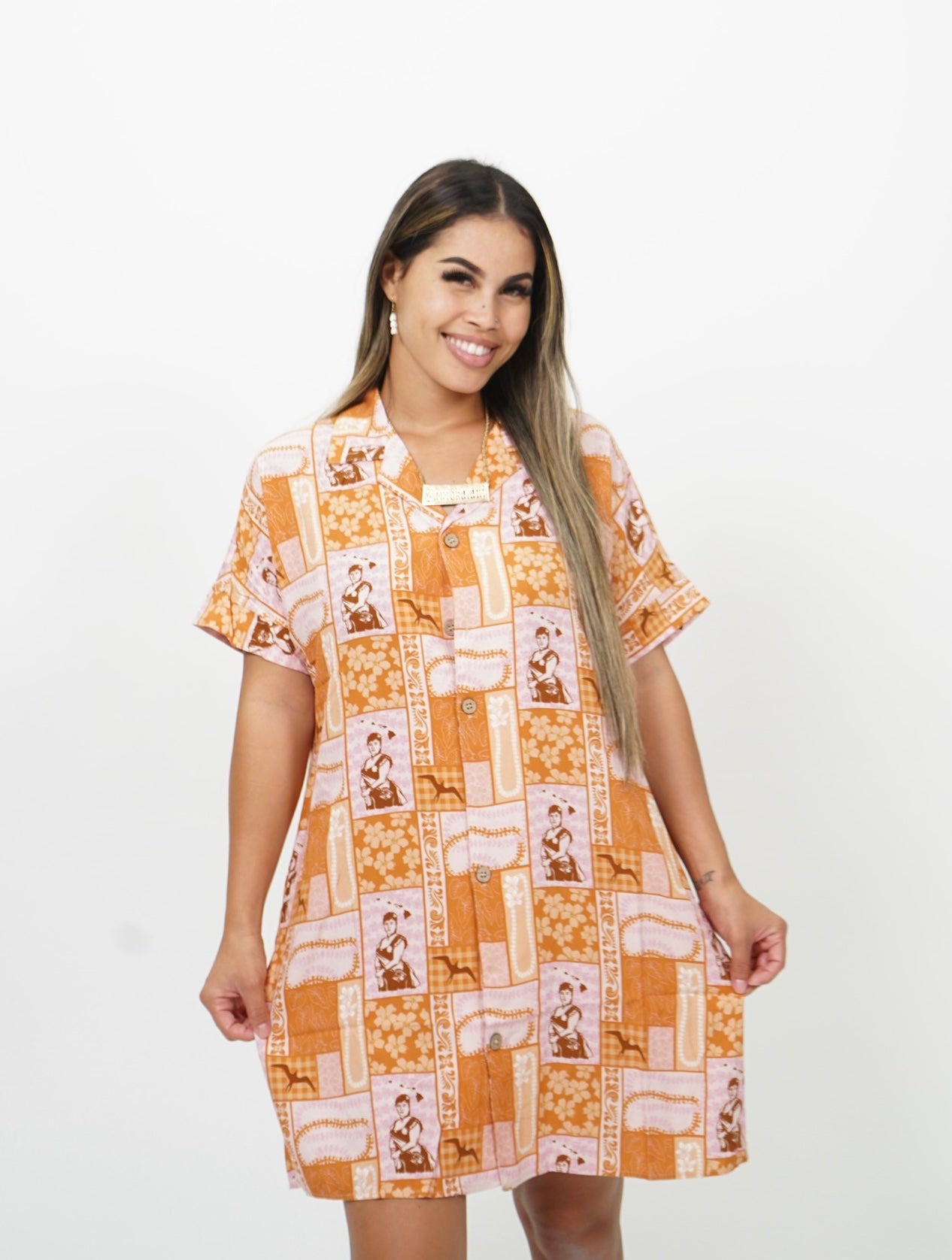 Queen Patchwork TShirt Dress