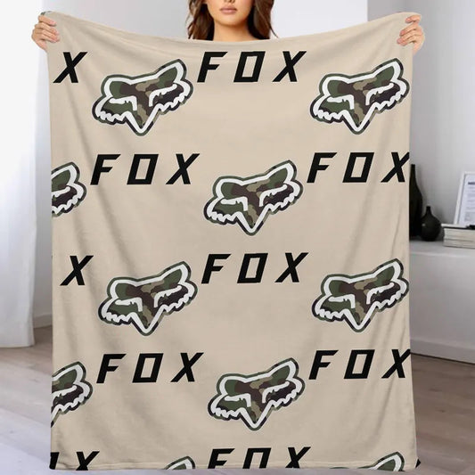 Beige Fox Blanket