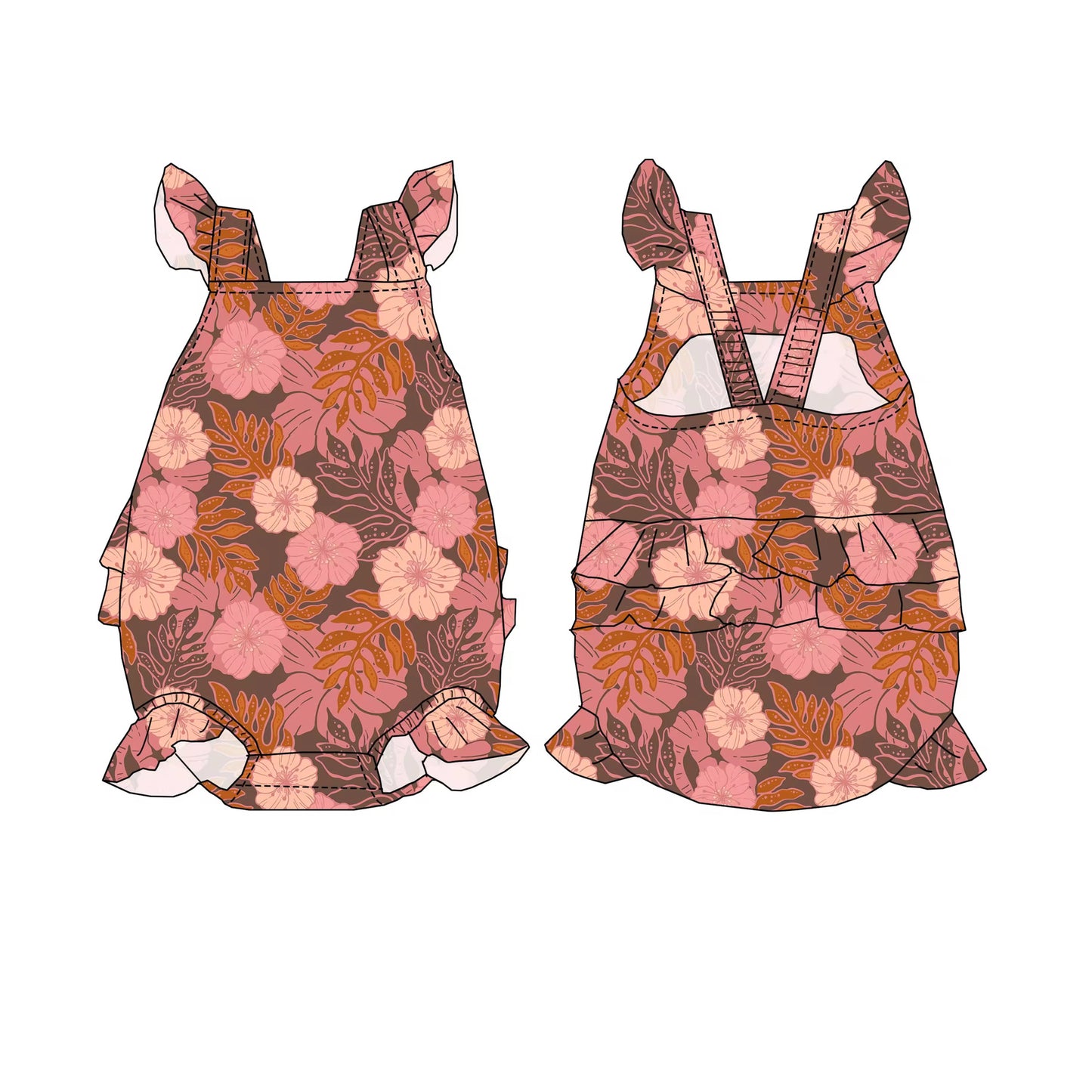 Kulolo Bebeh Flutter Romper