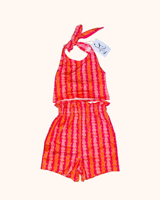 Summer Pikake Halter Set