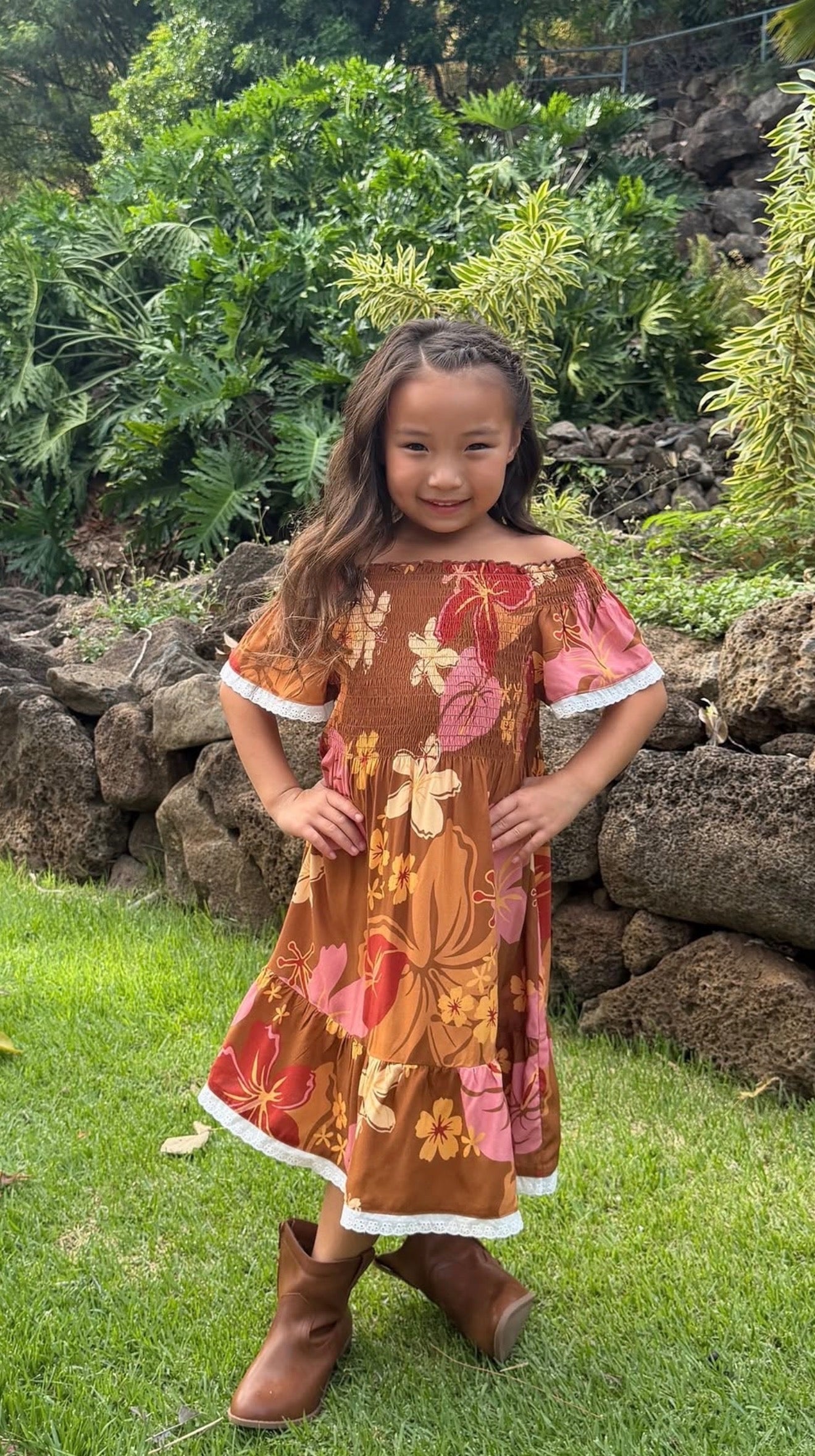 NALEI - LILIKOI GIRLS TEE DRESS
