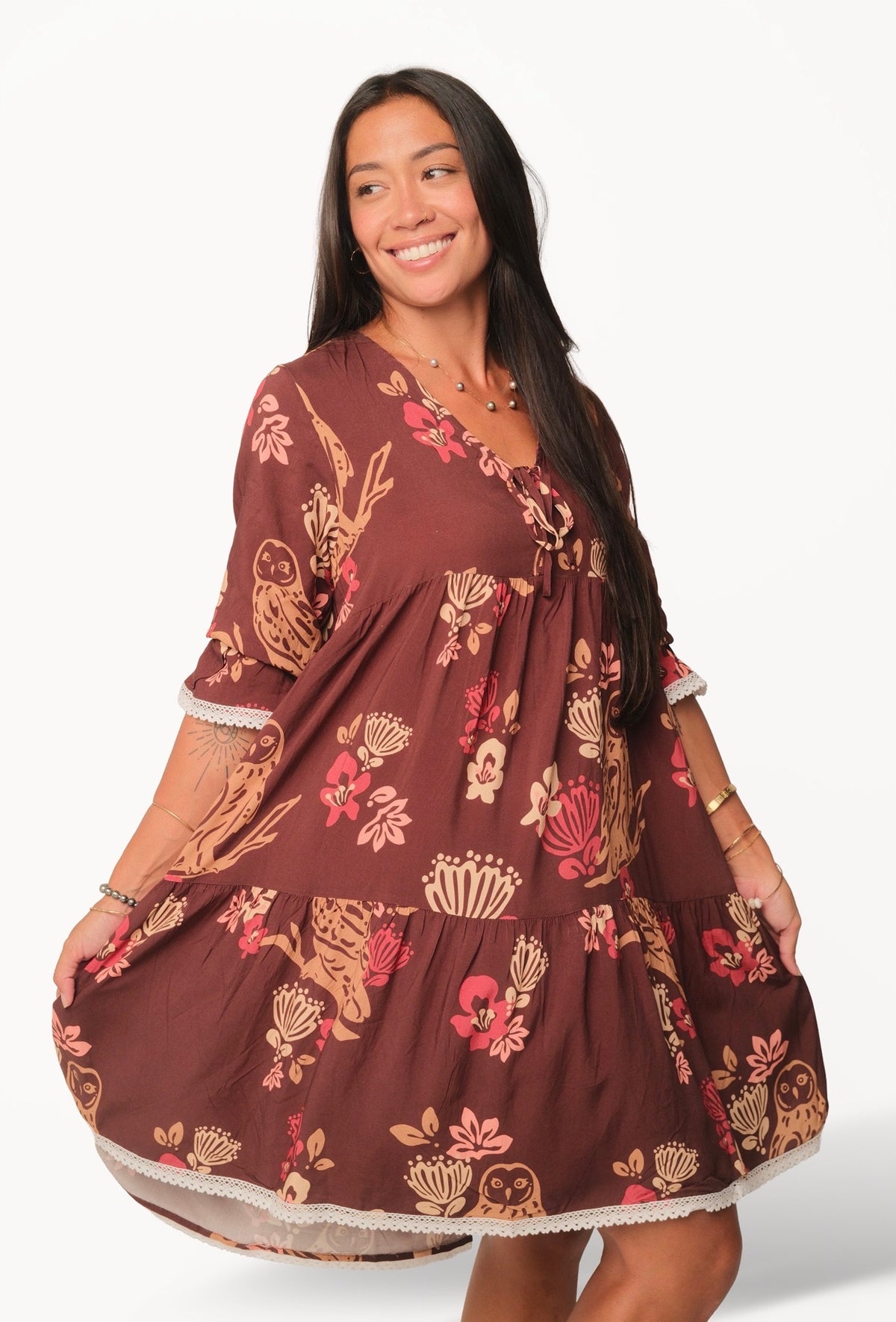 PUA+PUEO LILIKOI DRESS