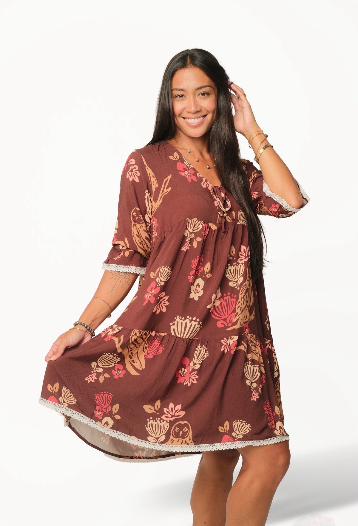 PUA+PUEO LILIKOI DRESS